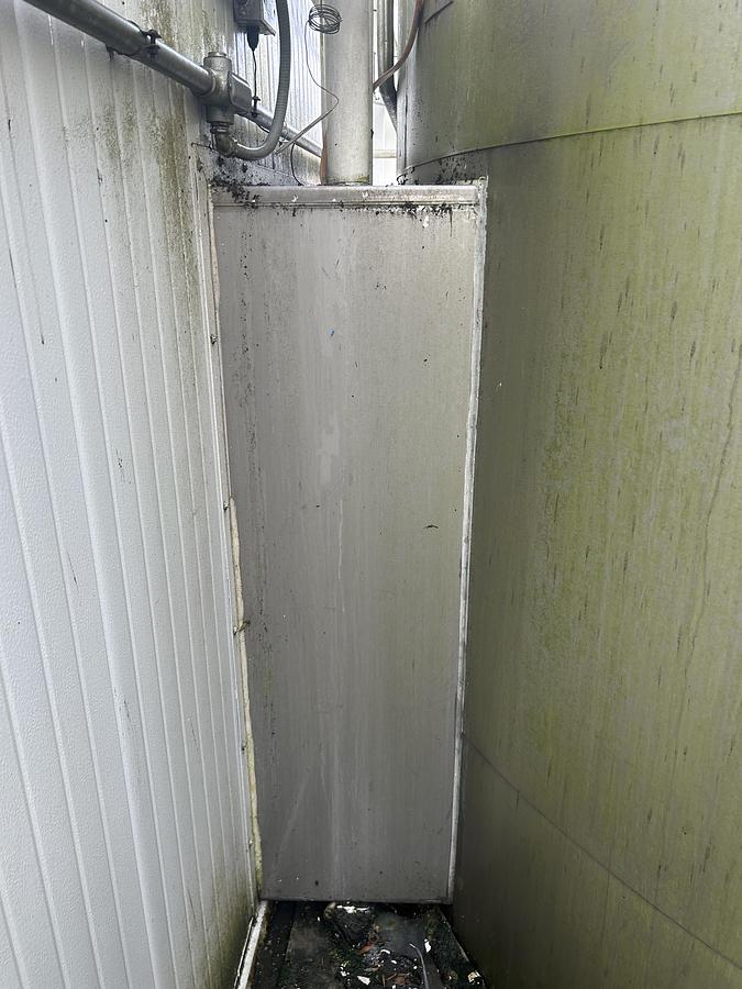 Used Walker Stainless 20,000 Gallon Jacketed Stainless Steel Storage Tanks SA240/T316L R-717 Lot of 4 1997