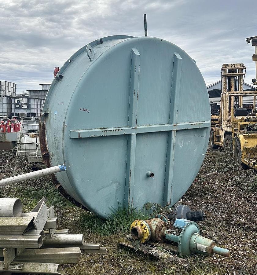 Used Industrial Boiler Doors - 24" Diameter Heavy-Duty Access Doors with Refractory