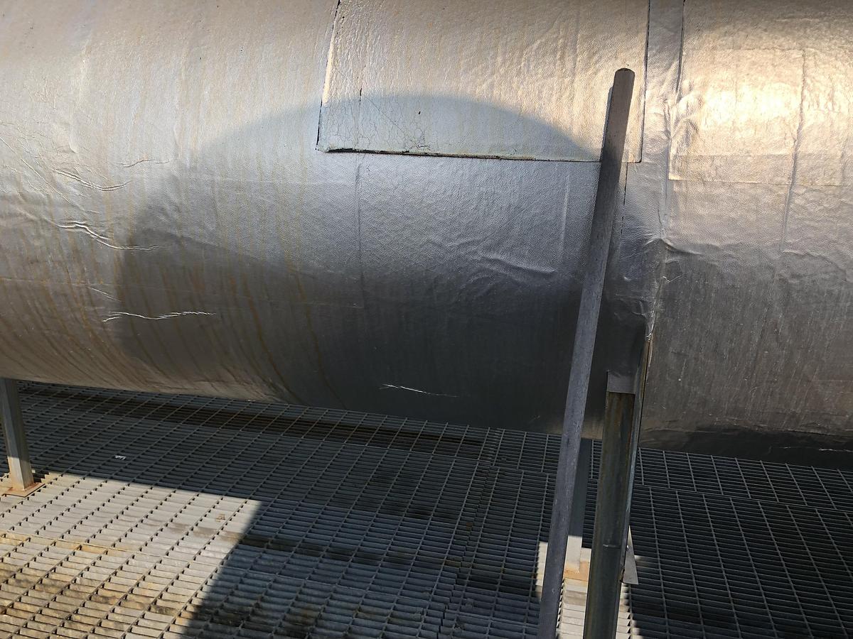 Used Rotodyne Ventilation Fan CV-250/400-P16K30 with Vertical Discharge System