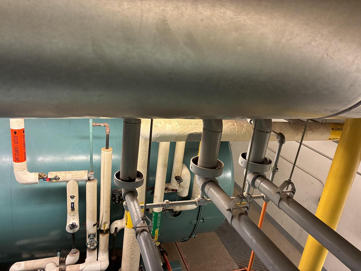 Used 2002 Cleaver Brooks CB 350 HP Steam Boiler – 15 PSI with Advanced Honeywell Controls