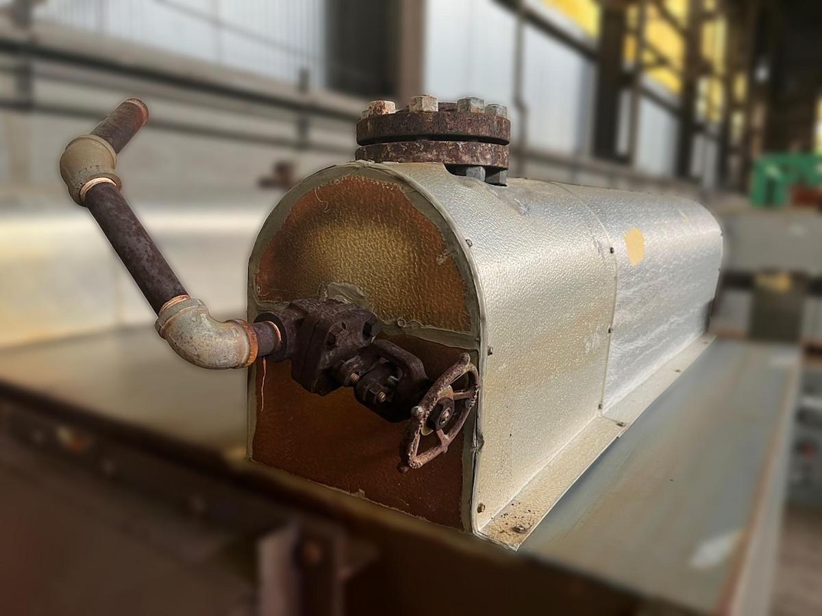 Used Burnham 700 HP 150 PSI Industrial Steam Boiler - 3P-700-50-LB with Cleaver Brooks Controls