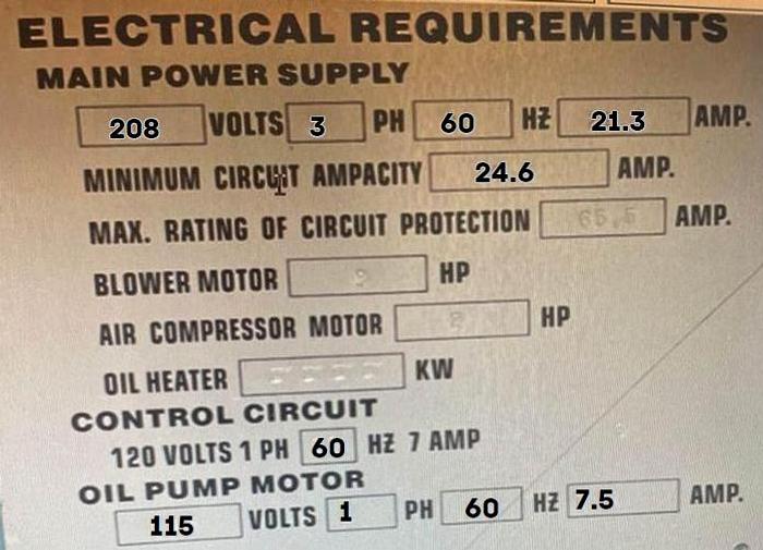 Used 100 HP Cleaver Brooks 125 PSI Hot Water Boiler 2002 Model CB100-125As