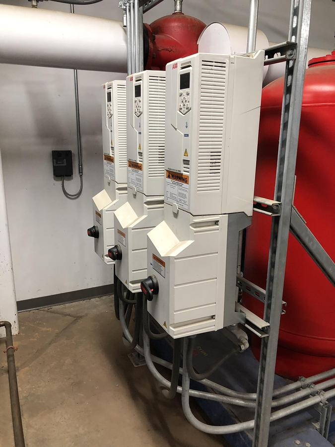Used Armstrong Commercial Pump Station with Expansion Tank and VFD Controls