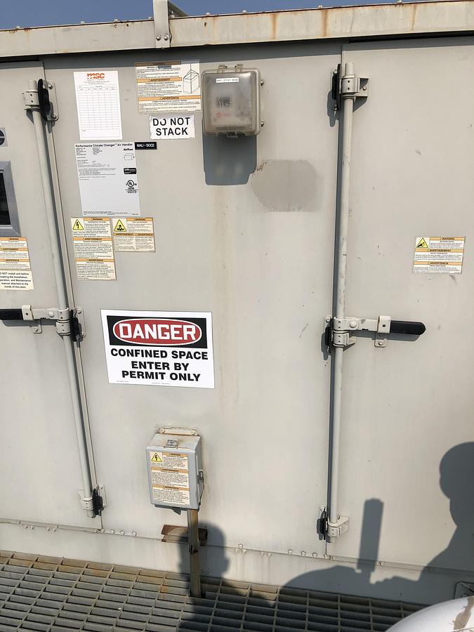 Used Trane Performance Climate Changer Industrial Air Handler CSAA035UBL00 Unit 5