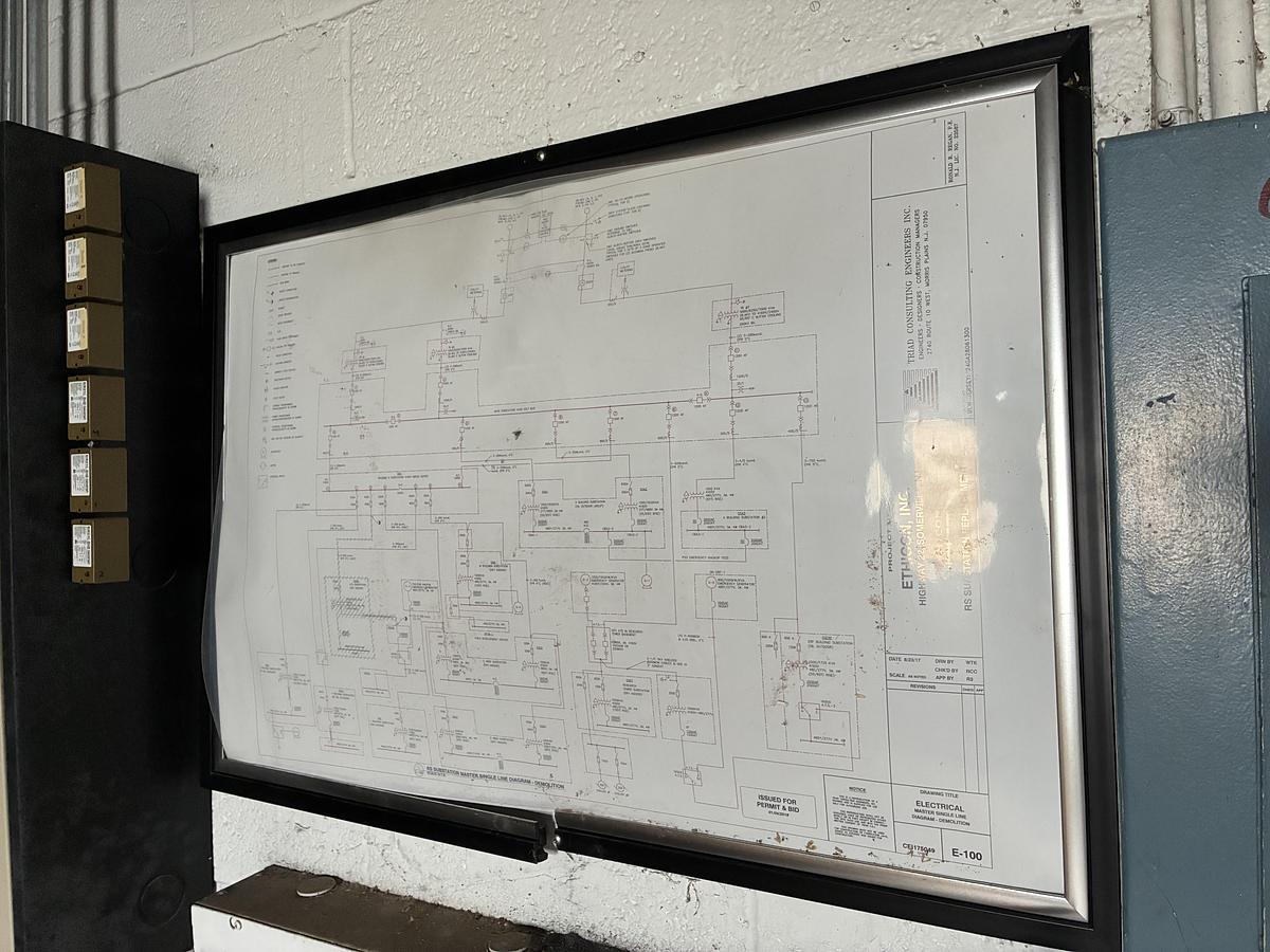Used General Electric Substation System for Diesel Generator Integration