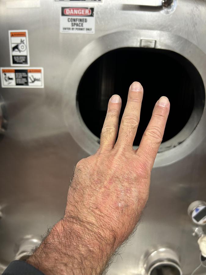 Used Walker Stainless 20,000 Gallon Jacketed Stainless Steel Storage Tanks SA240/T316L R-717 Lot of 4 1997