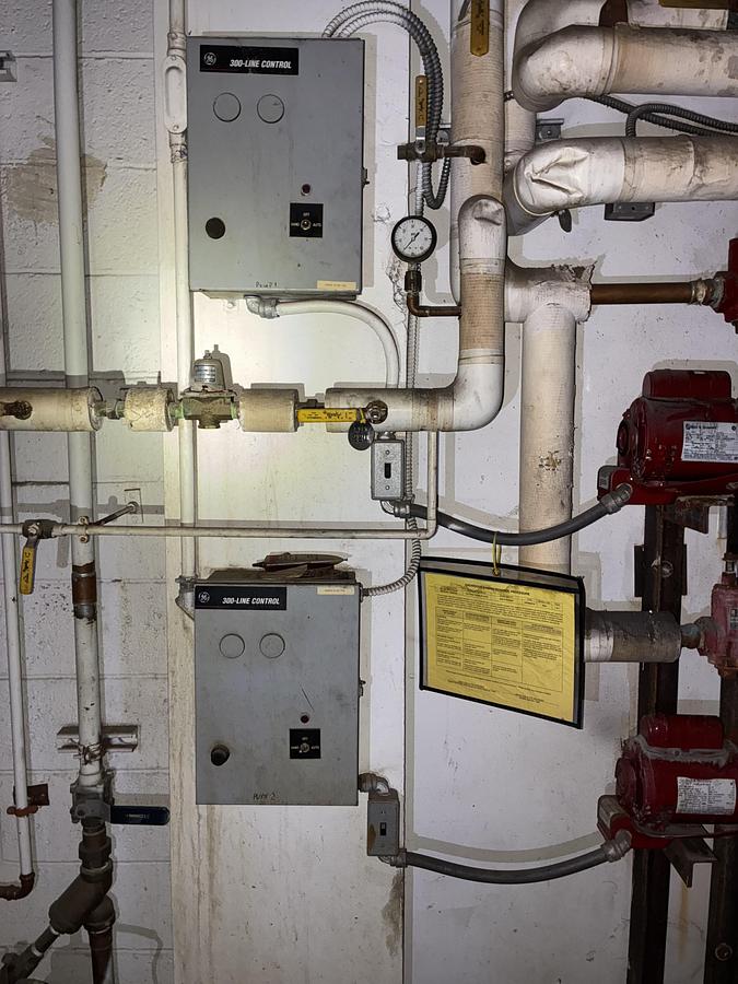 Used Bell & Gossett Dual Hot Water Pump System (P1 & P2)