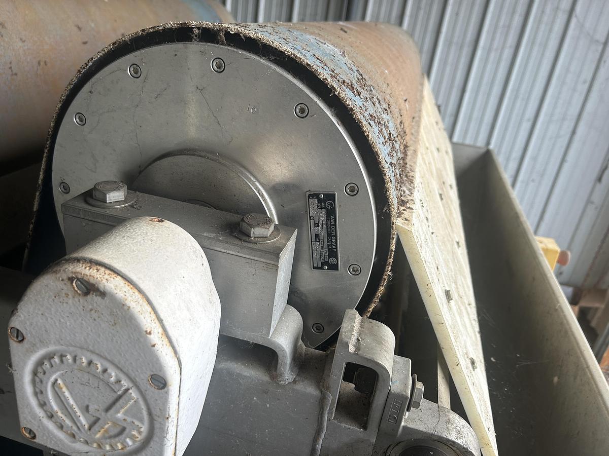 Used McNeill Water Wastewater Filter Belt Press Model FPP152B Serial 0302006 Sludge Dewatering