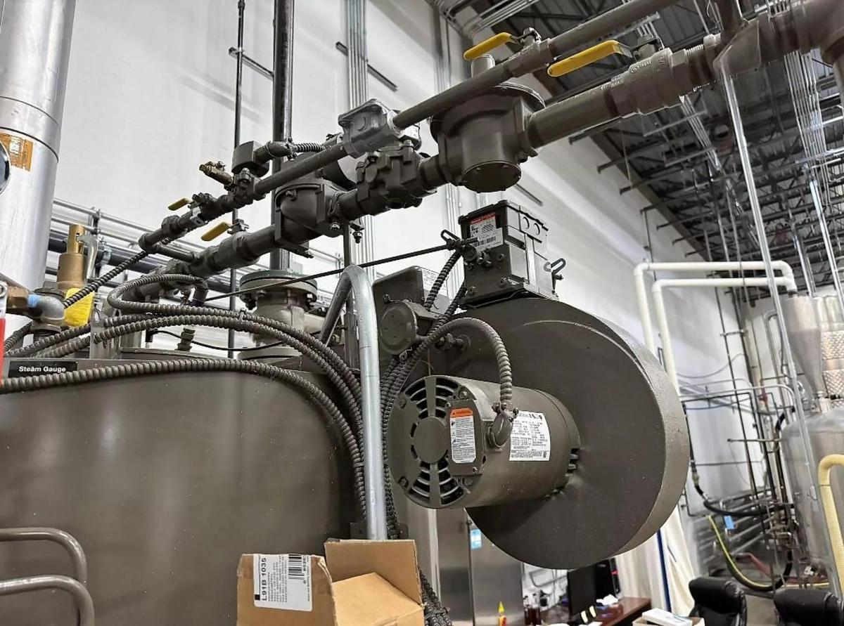 Used Fulton 50HP 150PSI Classic Vertical Tubeless Steam Boiler - Model FB-050-A - Natural Gas - 2017