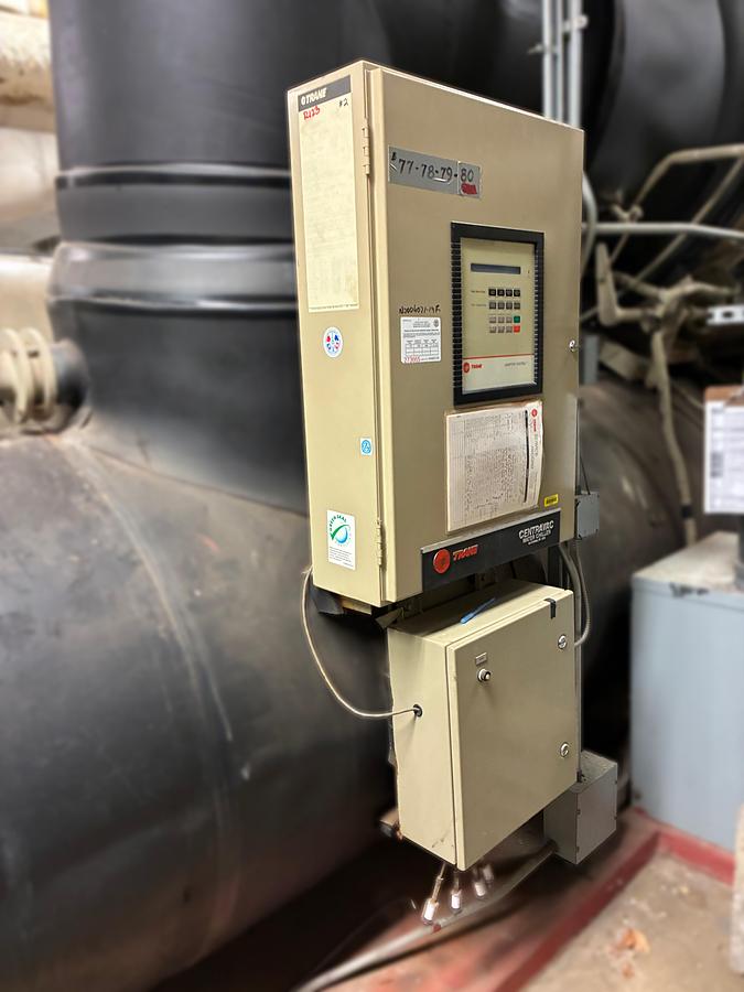 Used Trane Hermetic Centrifugal Liquid Chiller 347-Ton – CVHF770