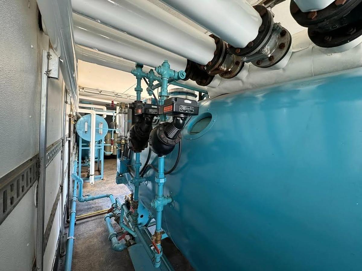 Used Cleaver Brooks 200HP 150PSI CB-500-200C Portable Steam Boiler Dual Fuel 1982