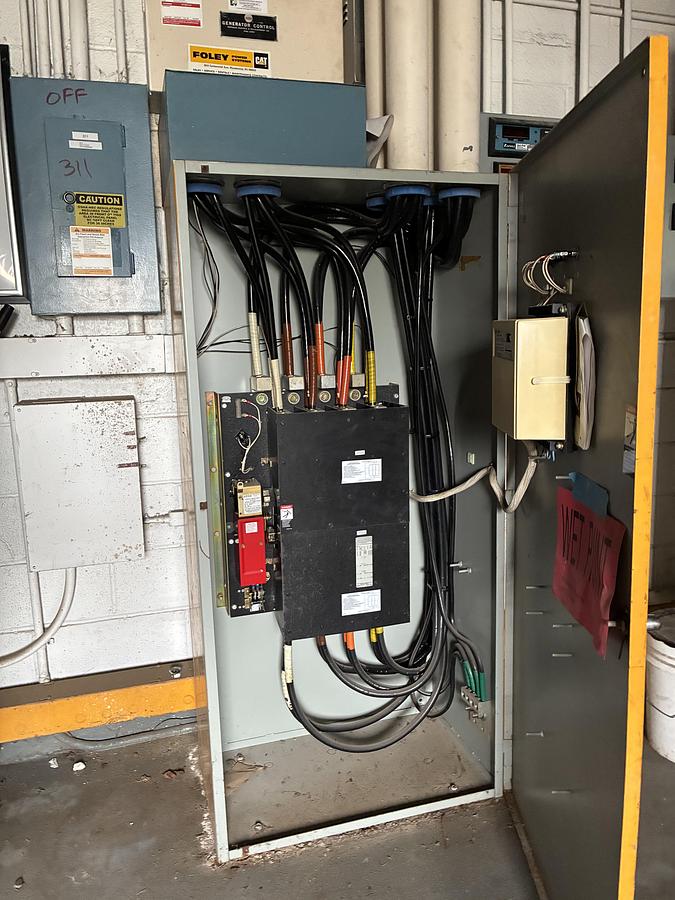 Used General Electric Substation System for Diesel Generator Integration