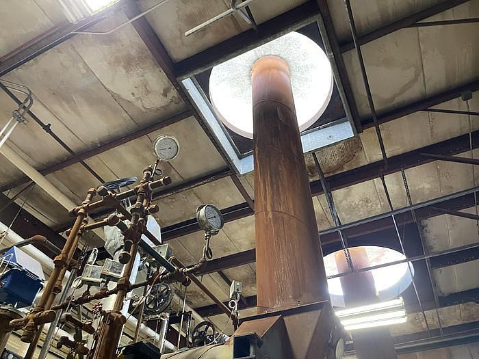 Used 750 HP Johnston Boiler Co 150 PSI Steam Boiler 1993 Model PFTA 750-4G-150S