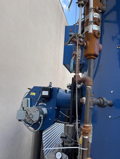 Used 2014 Hurst 70 HP high-pressure steam boiler 150 PSI