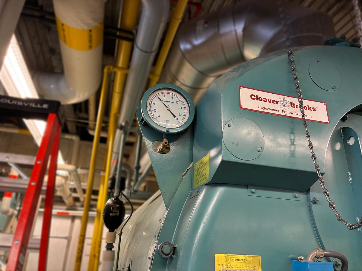 Used Cleaver Brooks CB 350 HP 15 PSI Steam Boiler – 2002 