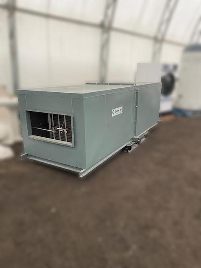 Used Spring Air KES-ISH Commercial Kitchen Exhaust Hood System - UL Listed - Stainless Steel