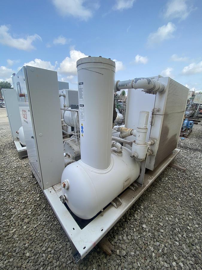 Used Gardner Denver EAU99AA 250 HP 125 PSI Electra-Saver Rotary Screw Air Compressor SN S657041 2022