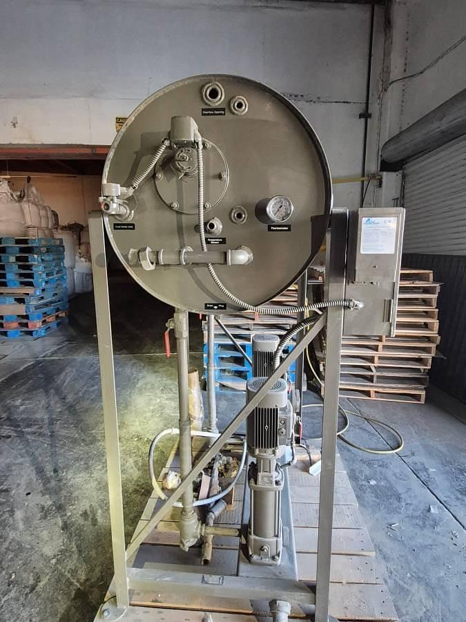 Used Fulton Electric Feed Water Tank System 140 Gallon HF-100 (2009)