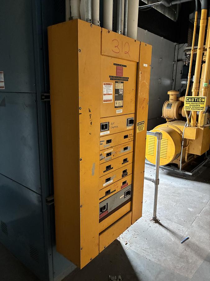 Used General Electric Substation System for Diesel Generator Integration
