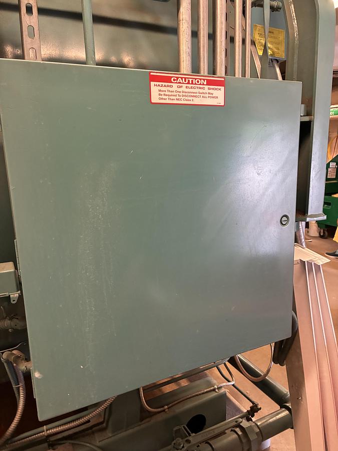 Used 2002 Cleaver Brooks CB 350 HP Steam Boiler – 15 PSI with Advanced Honeywell Controls