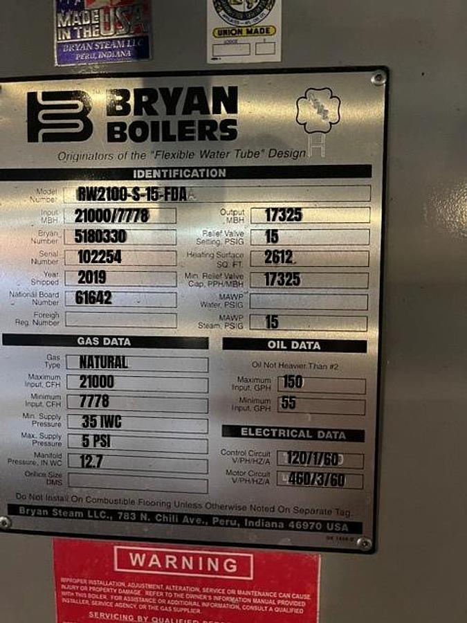 Used Complete CHP Plant Package — Boilers Generators HRSG Fuel Tank & Auxiliary Equipment 2019