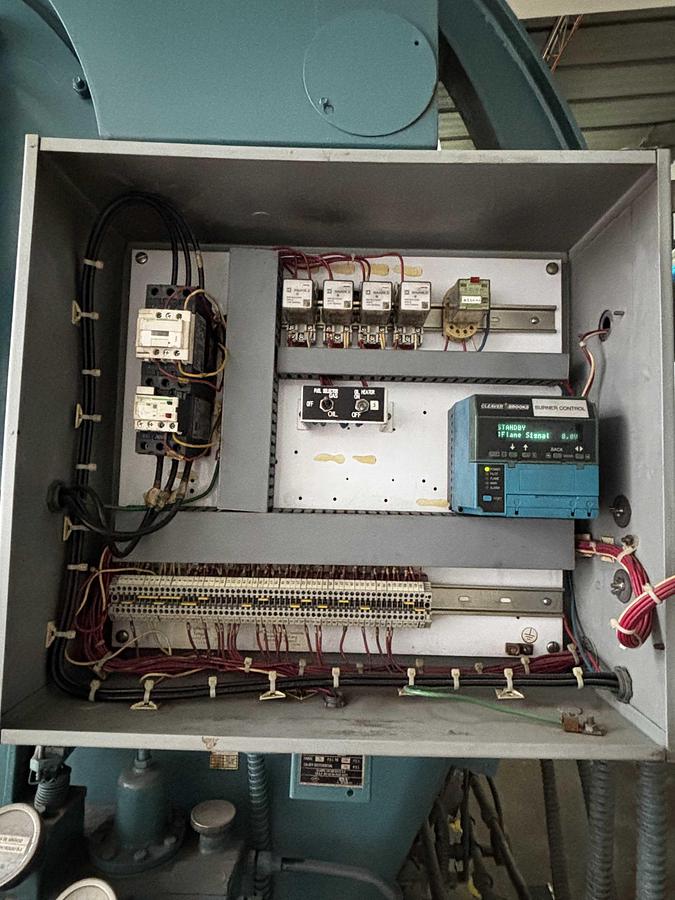 Used Cleaver Brooks 350 HP High Pressure Steam Boiler – CB-400-350-150 (2008)