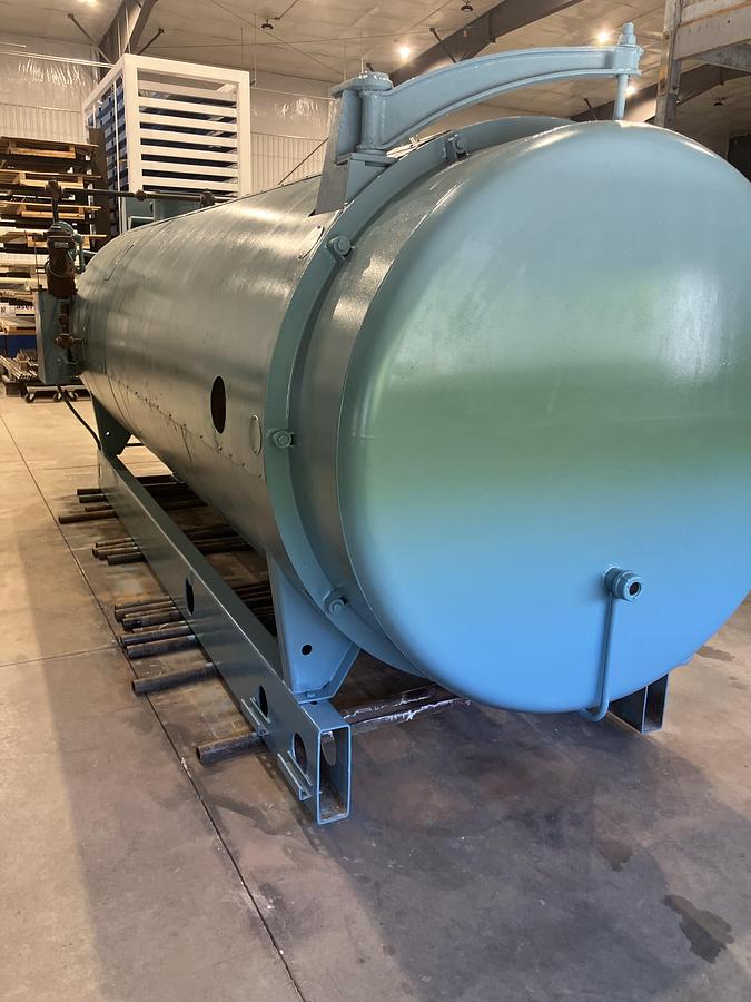 Used Cleaver Brooks 200HP 150PSI Packaged Steam Boiler CB 700-200 Natural Gas 1988