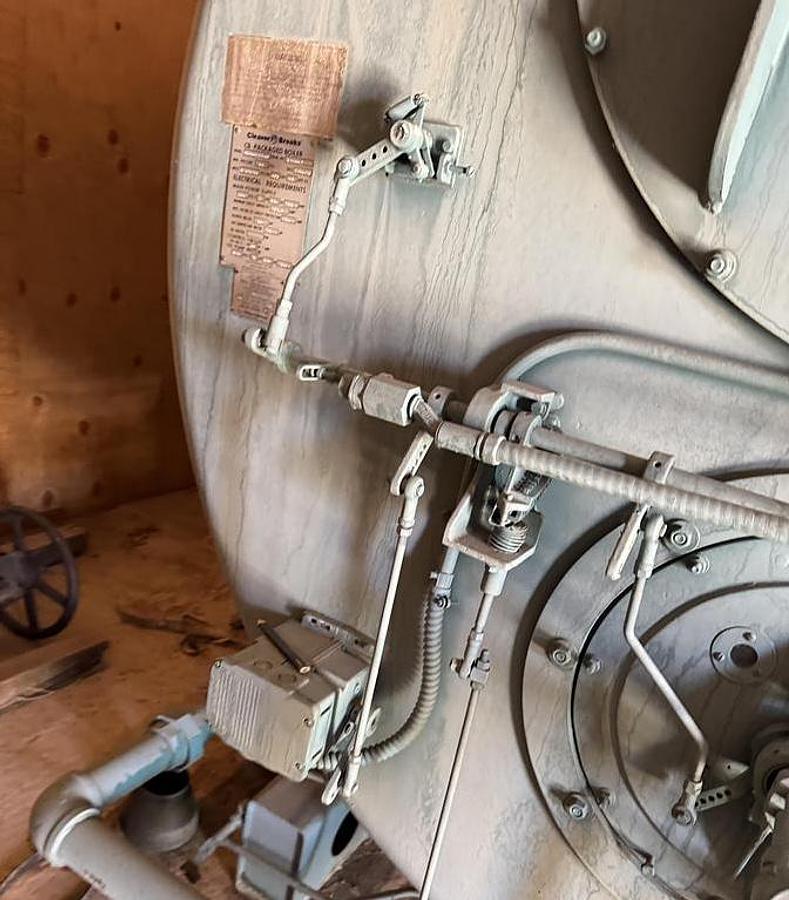 Used Cleaver Brooks 250HP 15PSI CB Packaged Low Pressure Steam Boiler - Model CBLE - Rebuilt