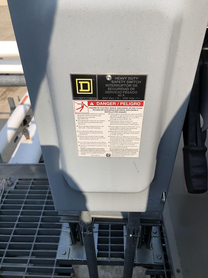 Used Trenton Refrigeration Condensing Unit TEZA070HB-HT4D-32L Unit 2