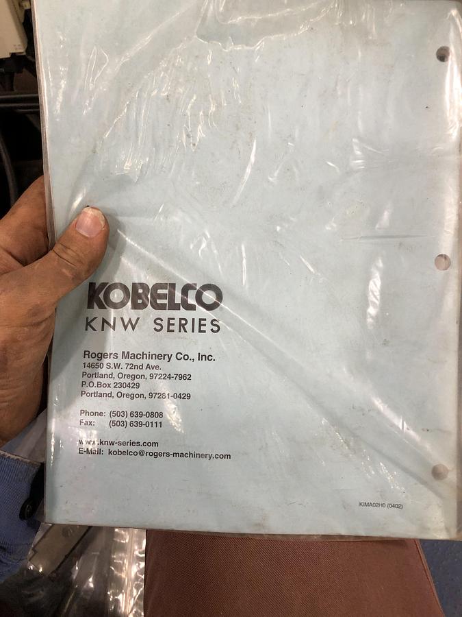 Used Kobelco Oil-Free Rotary Screw Air Compressor KNW Series