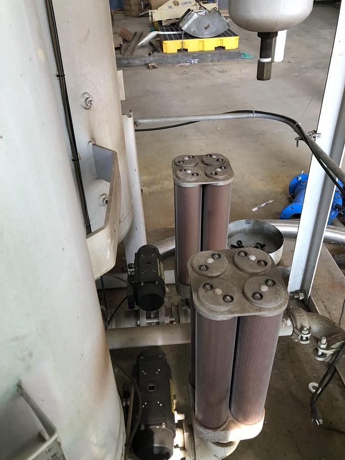 Used SPX FLOW Deltech Compressed Air Dryer System HCS-930