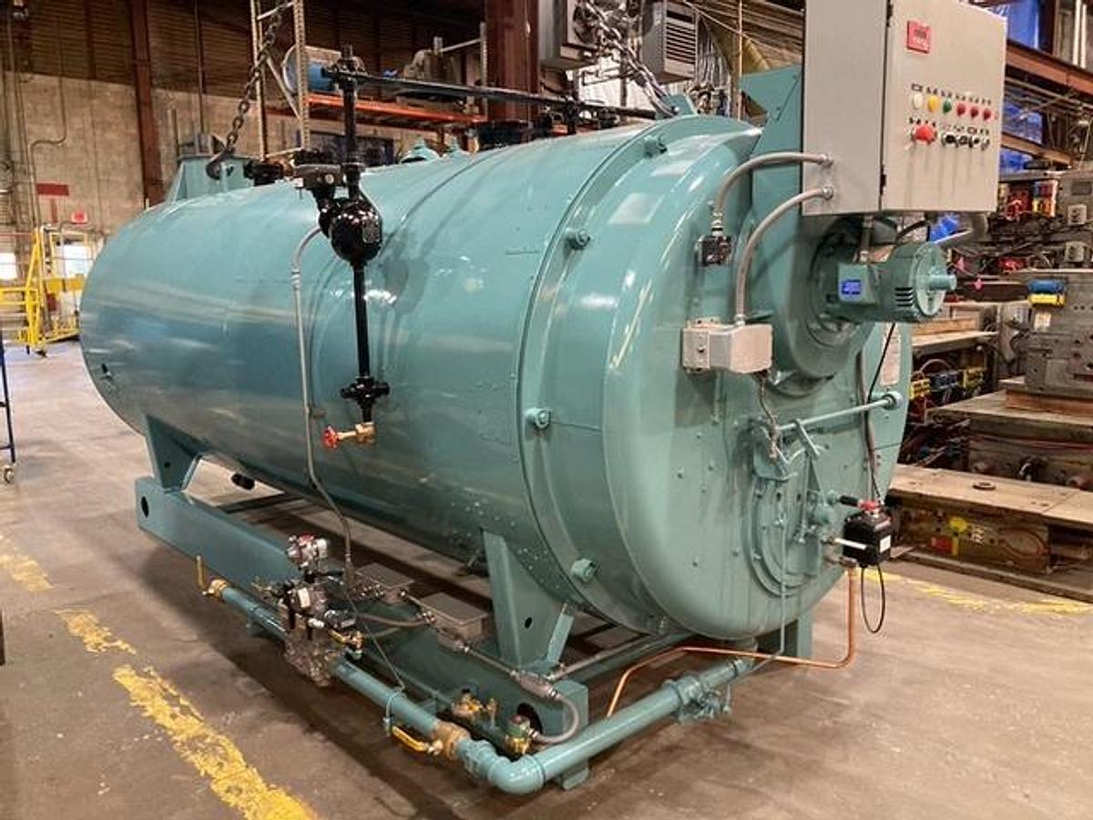 Used Cleaver Brooks 100HP 150PSI CBW-700-100-150-ST Steam Boiler Natural Gas 1995