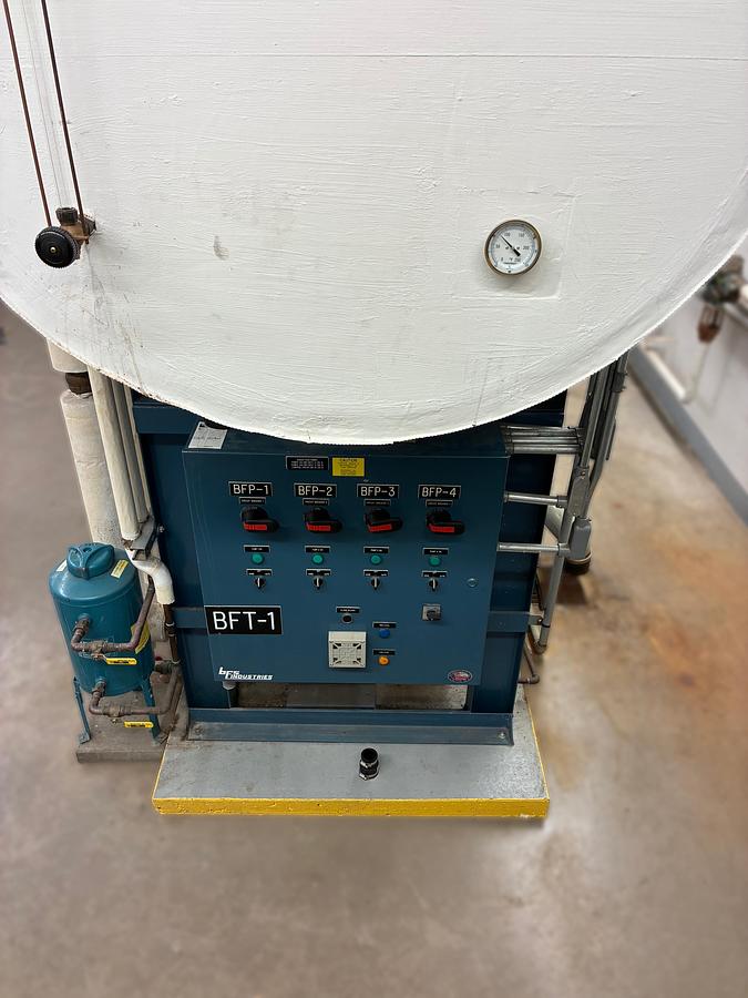Used Industrial Deaerator (DA) Tank System with Multi-Pump Configuration
