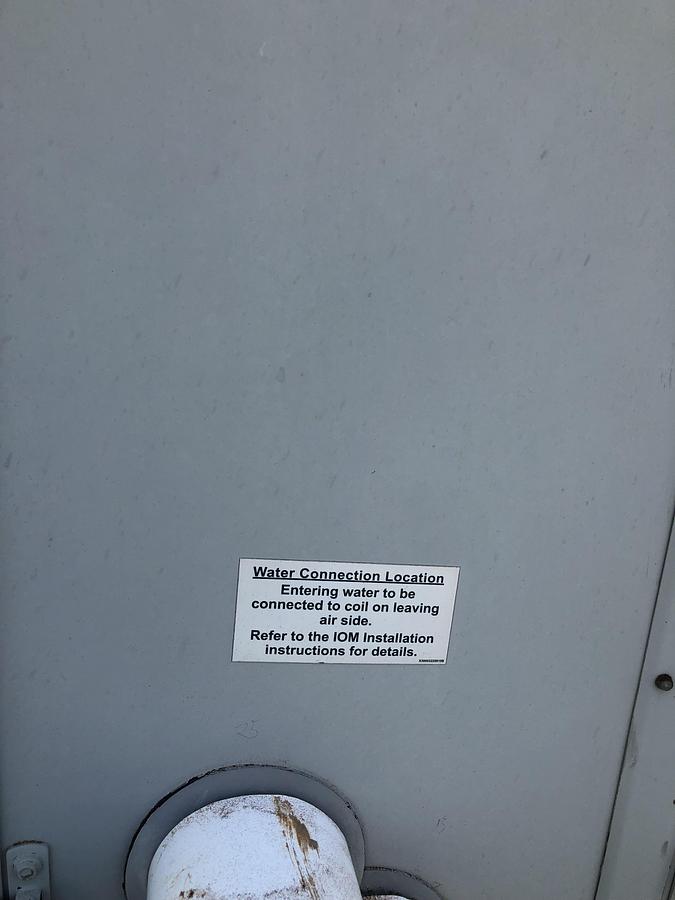 Used Trane Performance Climate Changer Industrial Air Handler CSAA035UBL00 Unit 3