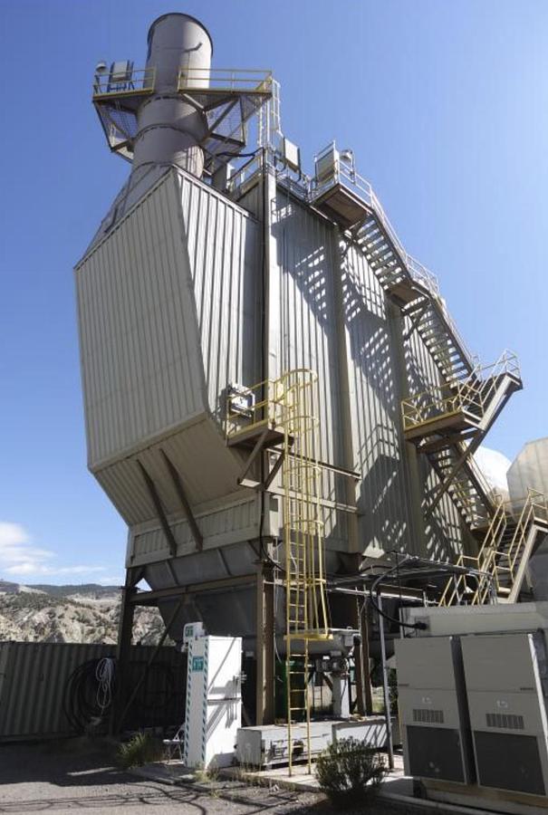 Used 3-Field Dry Electrostatic Precipitator (ESP) System from Biomass Boiler - (3) NWL 100 kV T/R Sets, Rappers, Hoppers, Ash Conveyor & Control Building