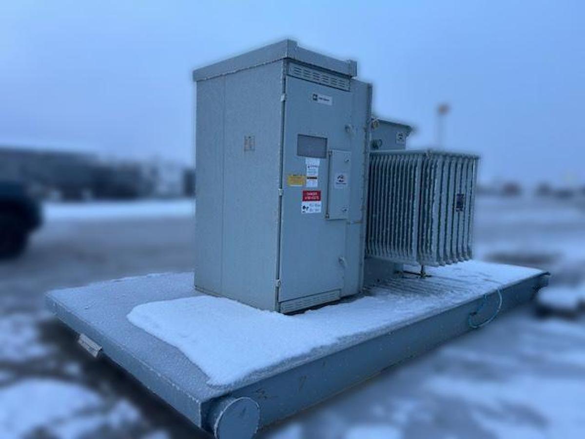 Used Pad-Mounted Transformers - MEC 3 MVA & Sunbelt 1500 KVA - 4160V to 480Y/277V - 3-Phase (2014)