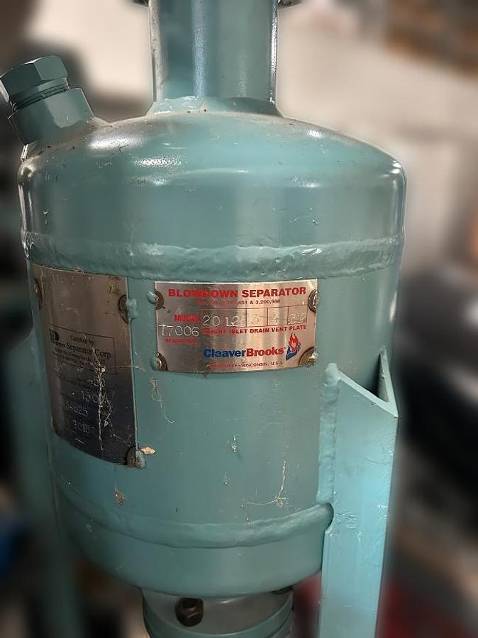 Used Fulton Vertical Spiral Rib Tubeless Boiler System – 2018, 1,050,000 BTU/hr, 150 PSI