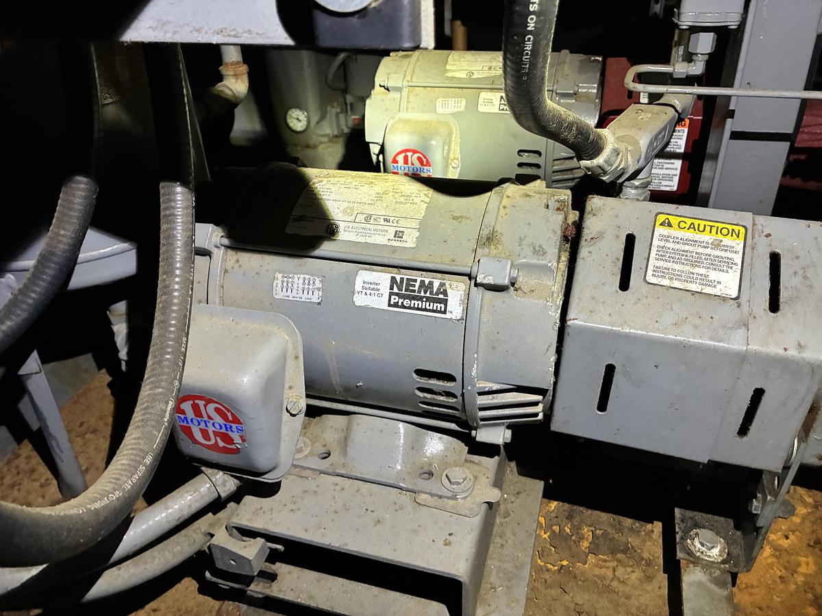 Used Industrial VFD-Controlled Pump System with Dual Danfoss Drives