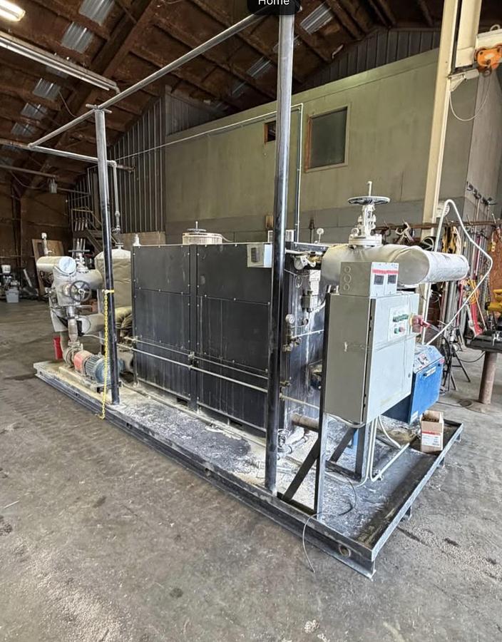 Used Used 2014 Parker 46HP 125PSI Liquid Boiler