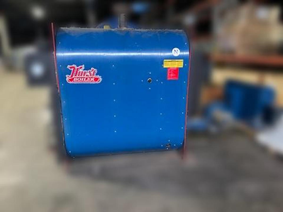 Used 30 HP Hurst Boiler Low-Pressure Steam Boiler – 2012