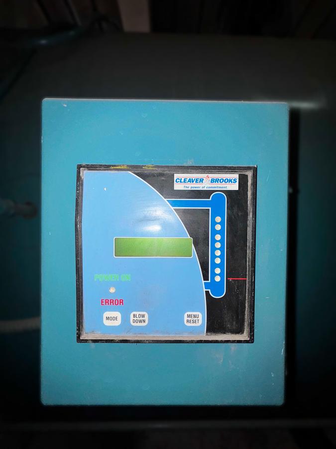 Used Cleaver Brooks 350 HP High Pressure Steam Boiler – CB-400-350-150 (2008)