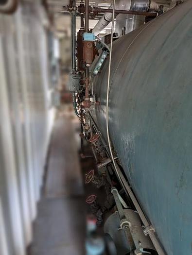 Used 246 HP Cleaver Brooks 250 PSI Steam Boiler 2014 Model CBLE 200-246-250ST Mobile