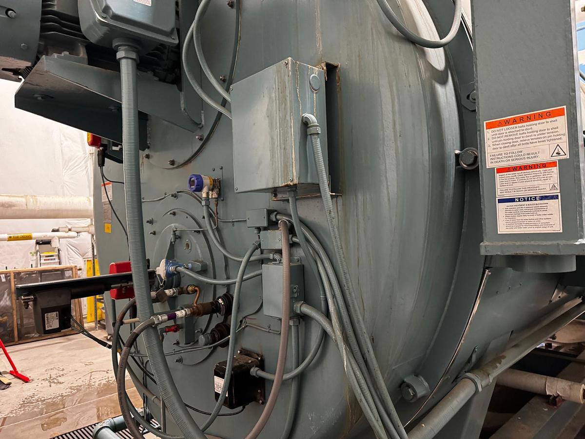 Used Cleaver Brooks CBEX-E-700-700-250ST Steam Boiler 700 HP 250 PSI Natural Gas 2019