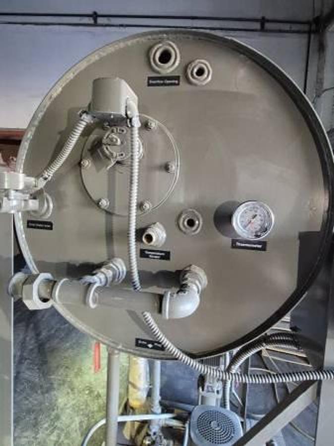 Used Fulton Electric Feed Water Tank System 140 Gallon HF-100 (2009)