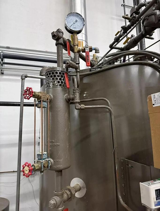 Used Fulton 50HP 150PSI Classic Vertical Tubeless Steam Boiler - Model FB-050-A - Natural Gas - 2017