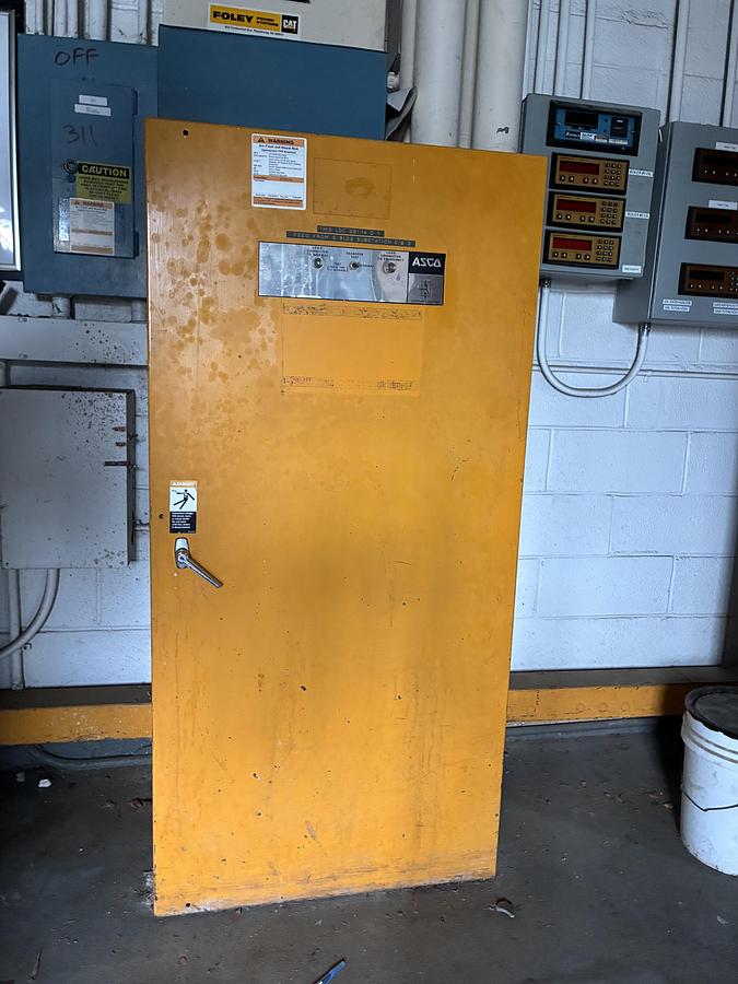 Used Square D Electrical Substation System for Diesel Generator Integration