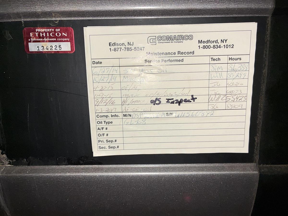 Used Hitachi DSP-90VW6-M Oil-Free Rotary Screw Air Compressor System