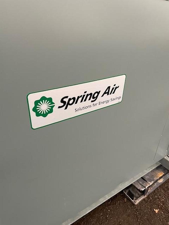 Used Spring Air KES-ISH Commercial Kitchen Exhaust Hood System - UL Listed - Stainless Steel