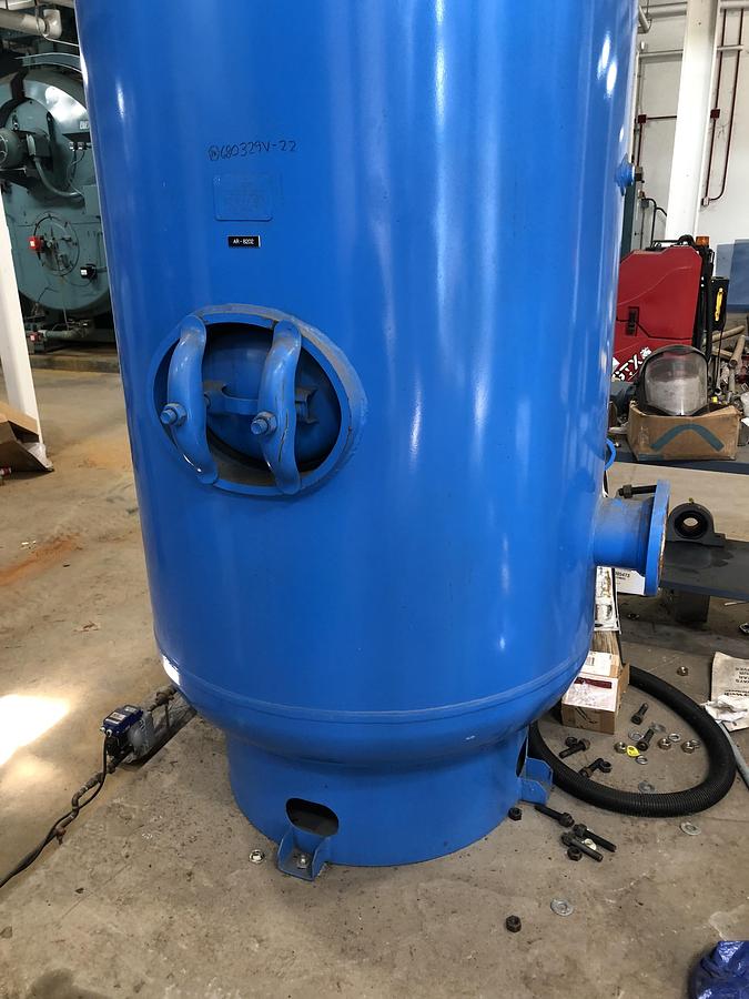 Used Samuel Pressure Vessel Air Receiver Tank AR-8201