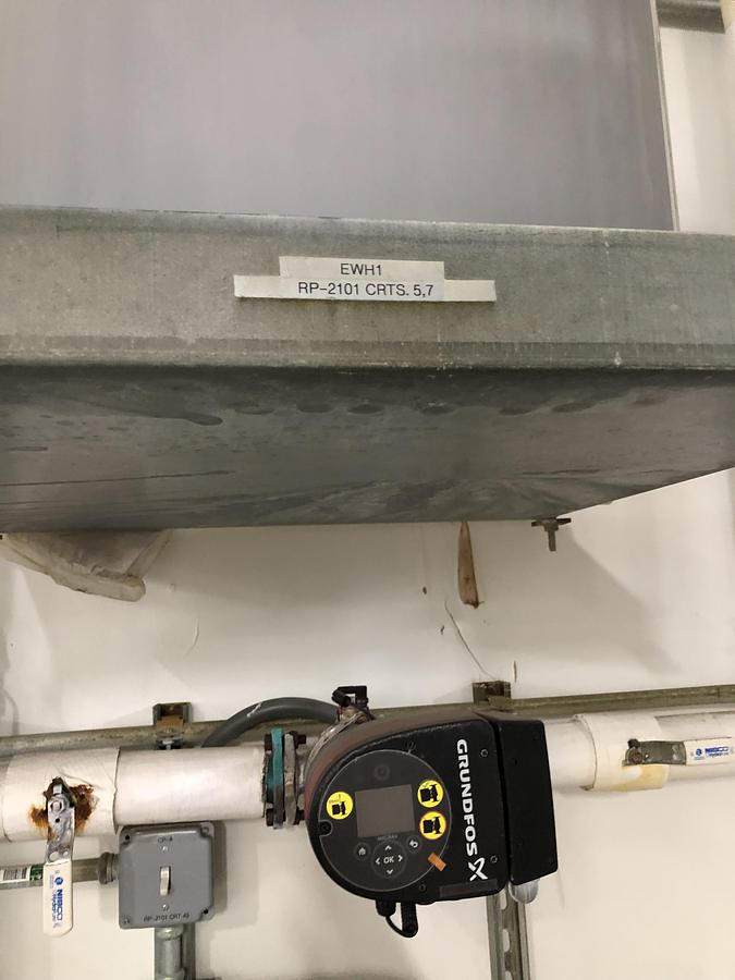 Used A.O. Smith Commercial Electric Water Heater System - DEL-20 102